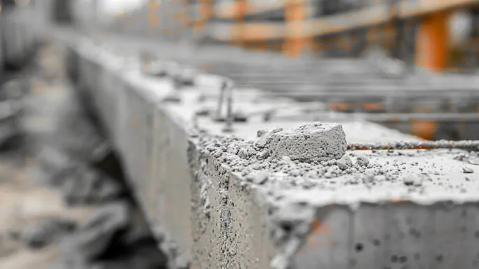 Concreto em obra