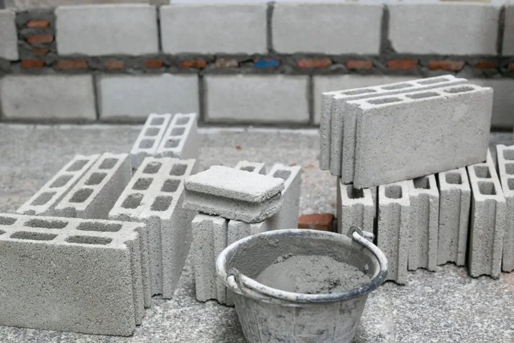 Blocos em obra - Laudo Blocos Concreto e Cerâmicos